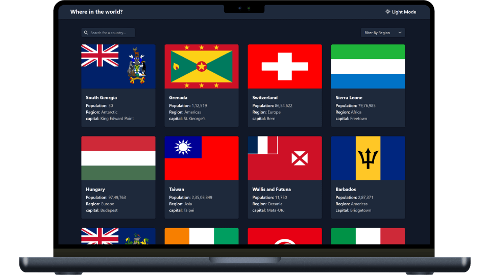 Countries Info App image